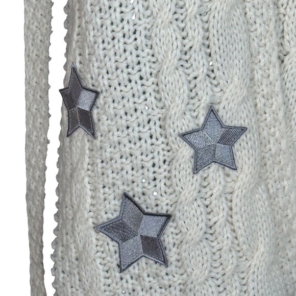 Taylor Swift Folklore Album White Cable Knit Scarf - Picture 5 of 6